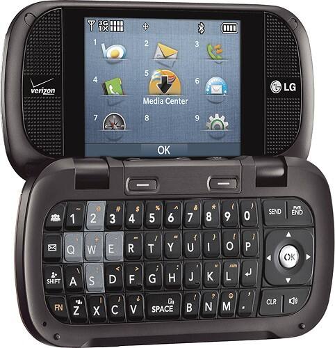 Angle Standard. LG - Octane Mobile Phone - Dark Brown (Verizon Wireless).