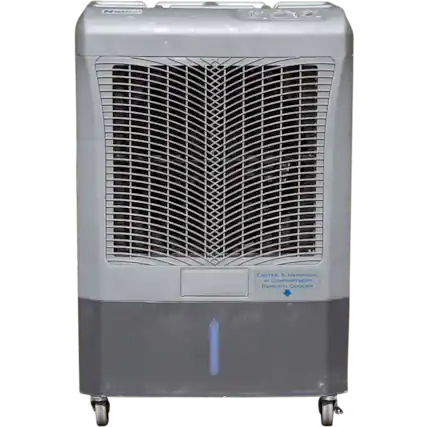CASTER & HARDWARE IN COMPARTMENT BENEATH COOLER