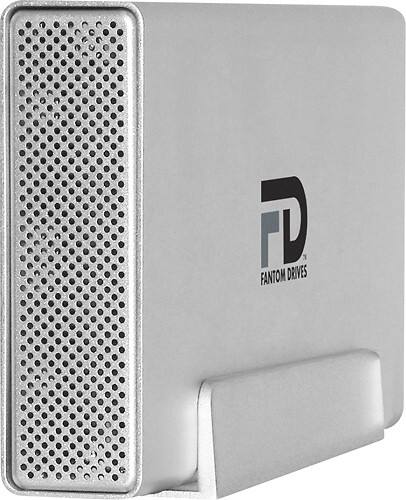 Angle Standard. Fantom Drives - G-Force 2TB External eSATA/USB 2.0 Hard Drive - Silver.