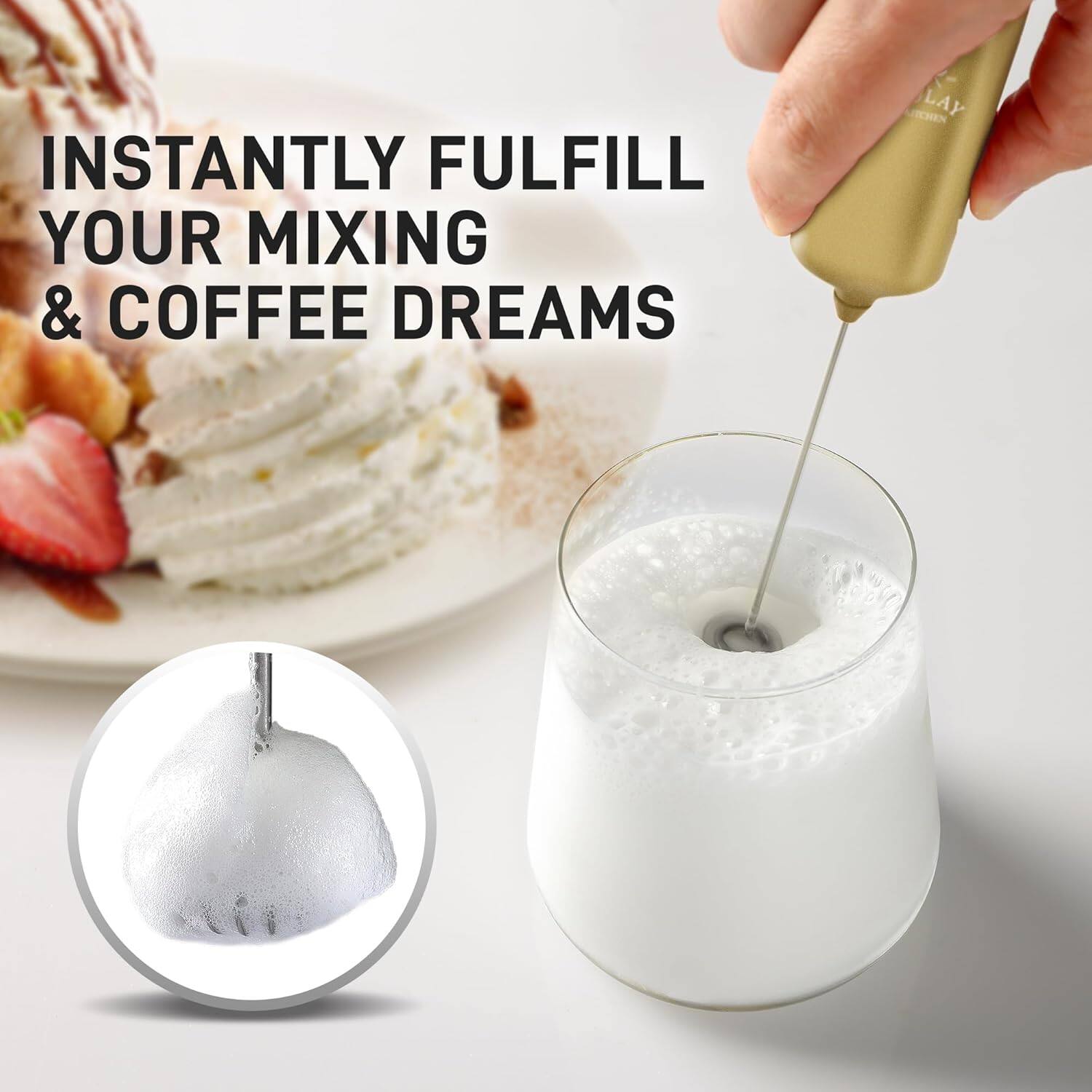 INSTANTLY FULFILL YOUR MIXING & COFFEE DREAMS
