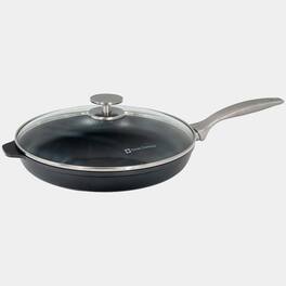Swiss Diamond - CHD Nonstick Fry Pan, 11-Inch with Lid - Black