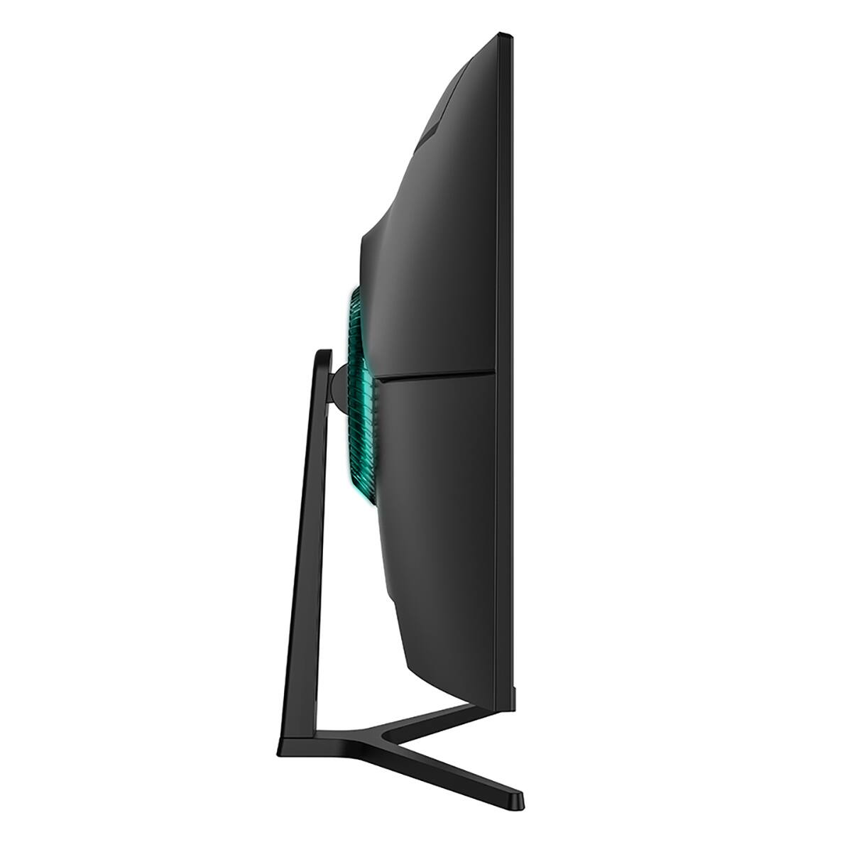 Left. Z-Edge - 32 inch 1080P Full HD 1920 x 1080 240 Hz 1 ms Curved Gaming Monitor, FreeSync Compatible, HDMI + DP - Black.