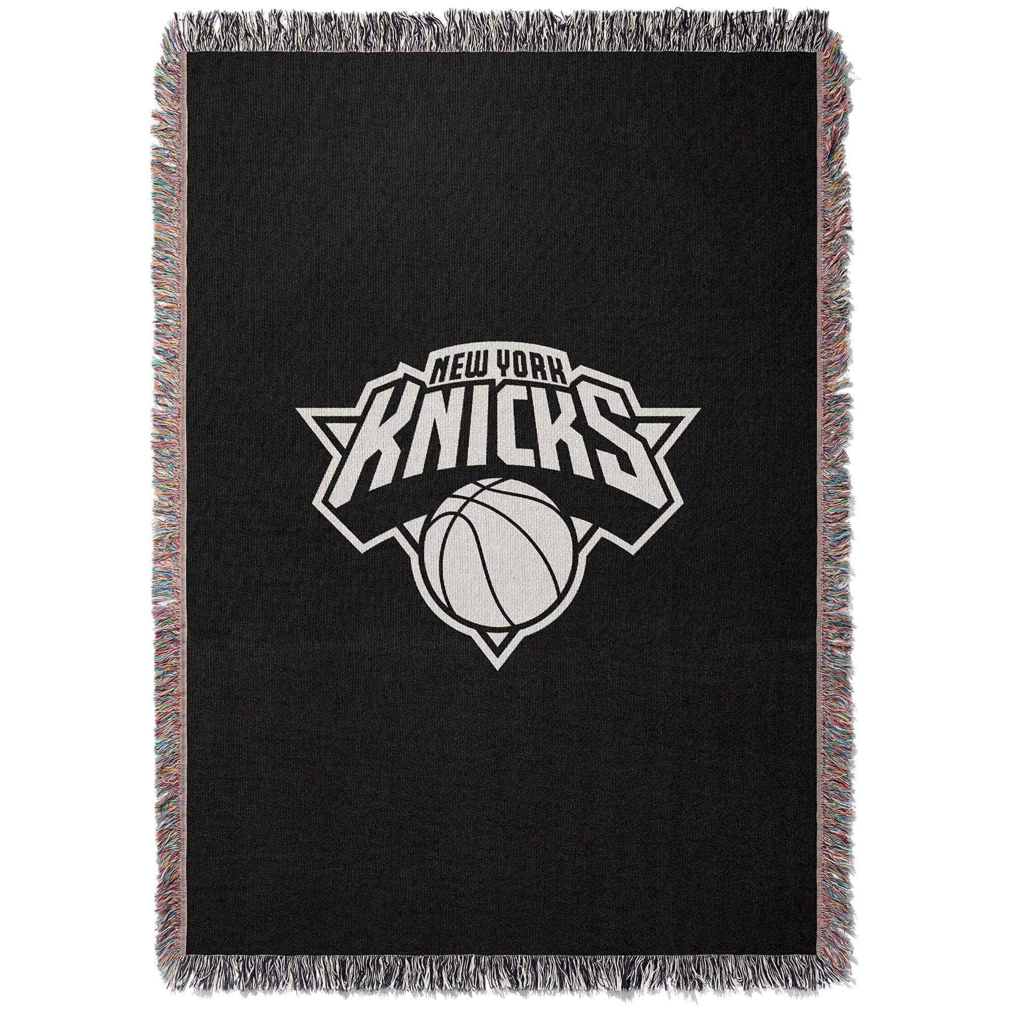 Chad & Jake - New York Knicks Woven Blanket - Black