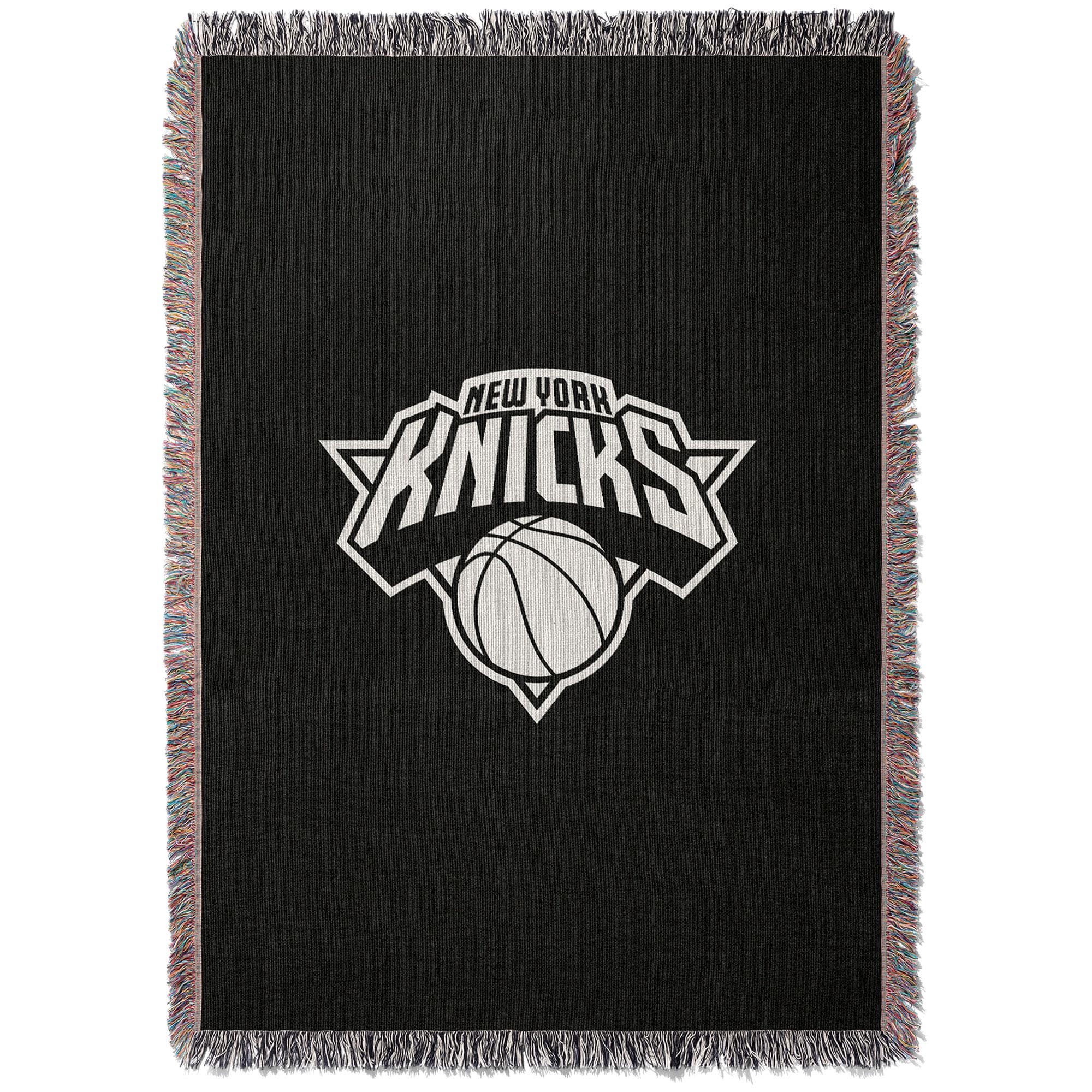 Chad & Jake - New York Knicks Woven Blanket - Black