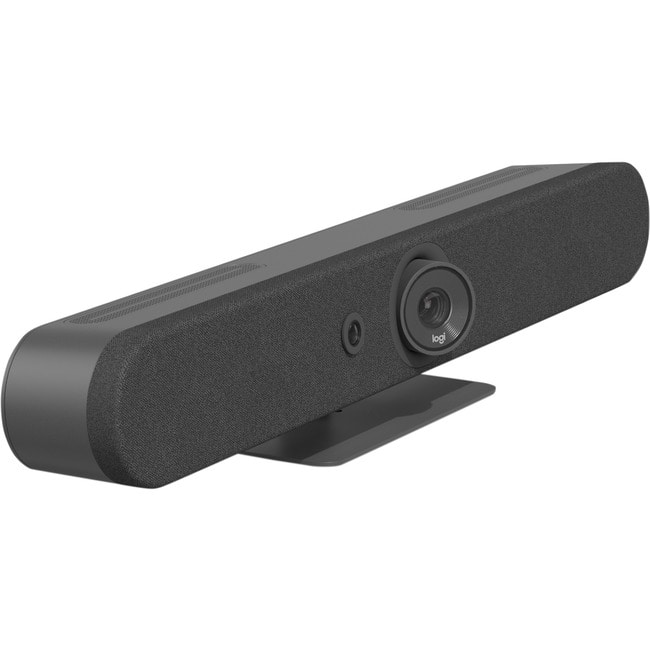 Logitech - Rally Bar Mini 3840 x 2160 Video - 4x Digital Zoom - Advanced sound pickup - AI-driven - Graphite