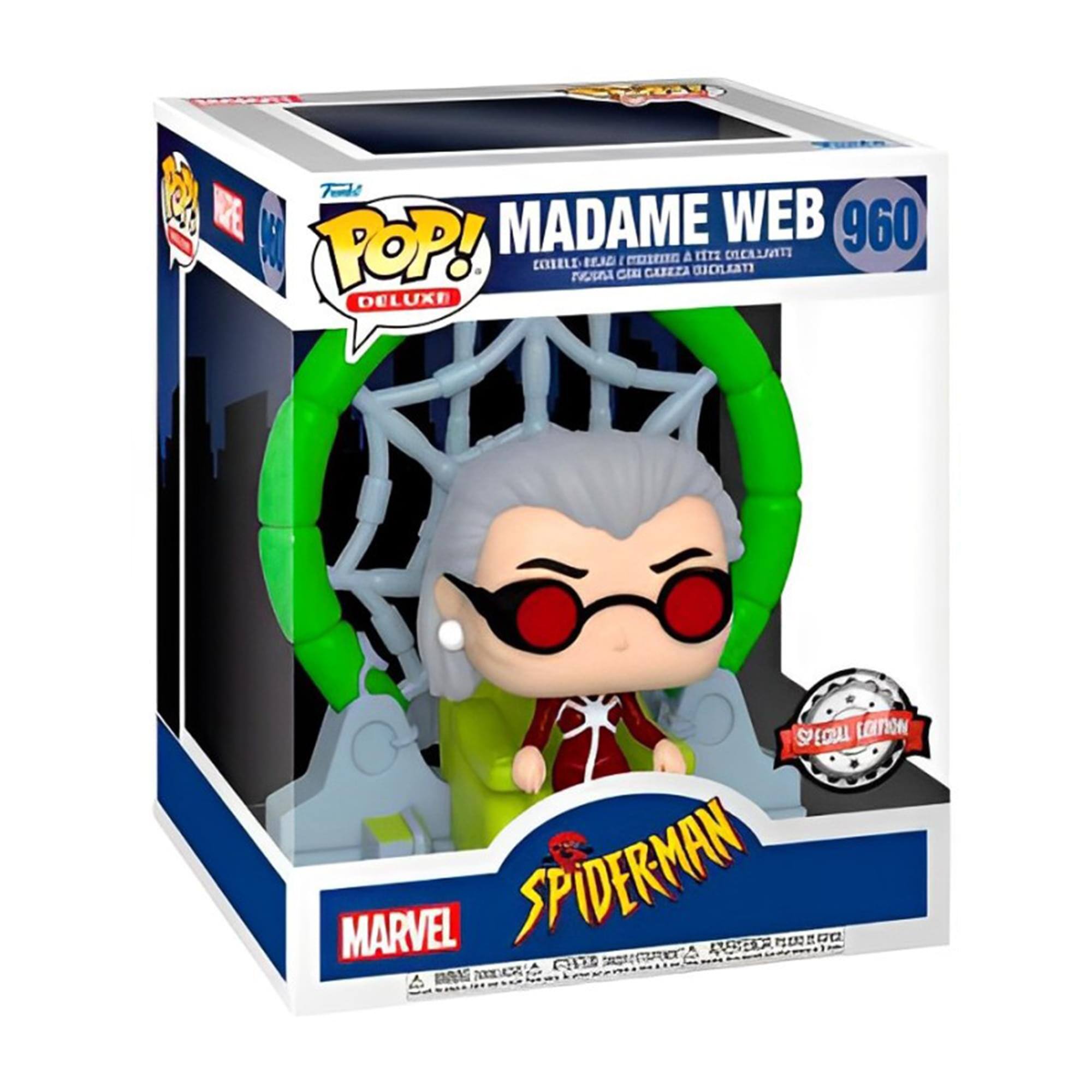 To: Madame Web 960  
POP! Deluxe  
Spider-Man  
Marvel  
Special Edition