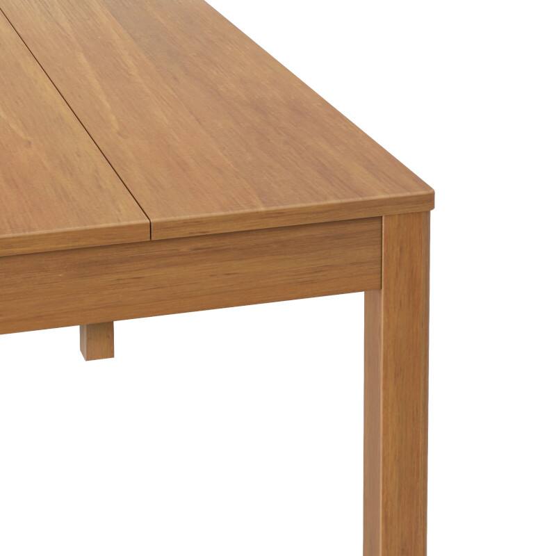 Alt View 6. Grain & Grove - Rectangular Dining Table (60in / 1524mm), Pecan - Pecan.