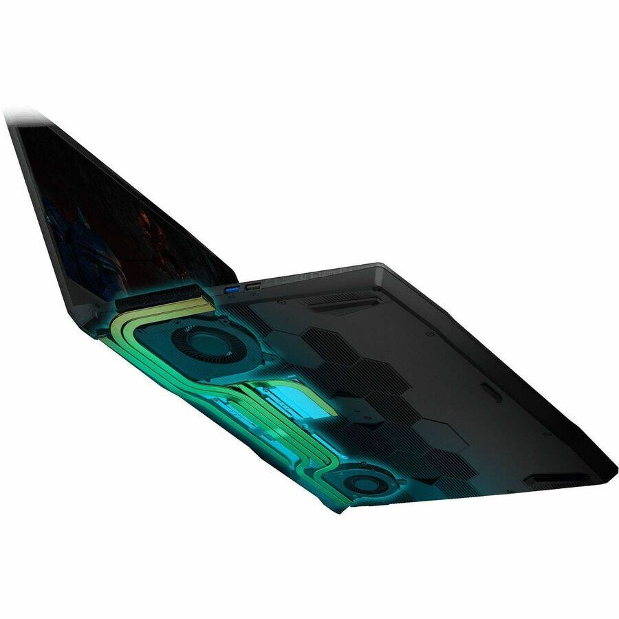 Alt View 5. MSI - MSI Katana A17 AI B8V KATANA A17 AI B8VF-895US 17.3" Gaming Notebook - Full HD - AMD Ryzen 9 8945HS - 32 GB - 1 TB SSD - - Black.