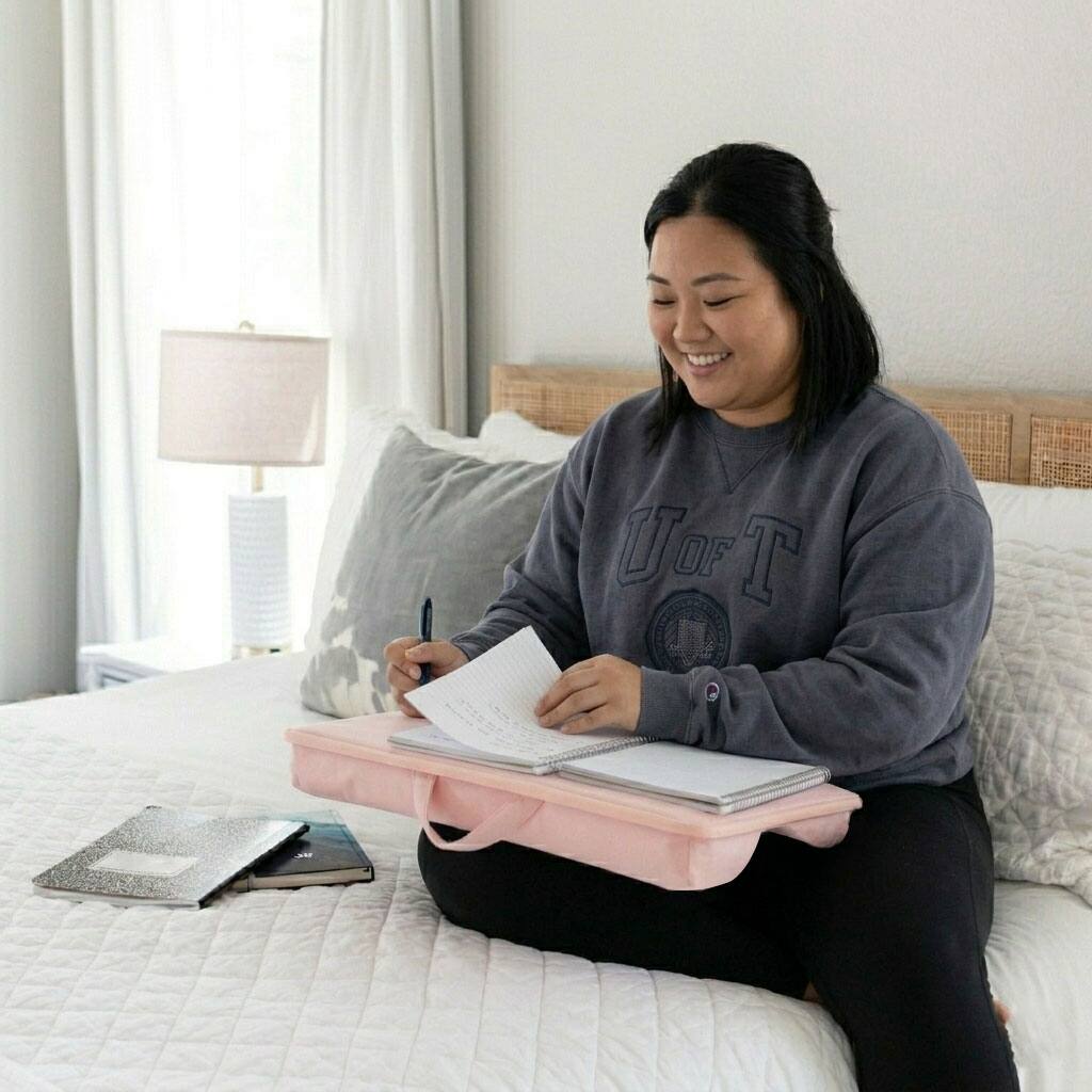 Alt View 2. LapGear - LAPGEAR Original Lap Desk - Rose Quartz.