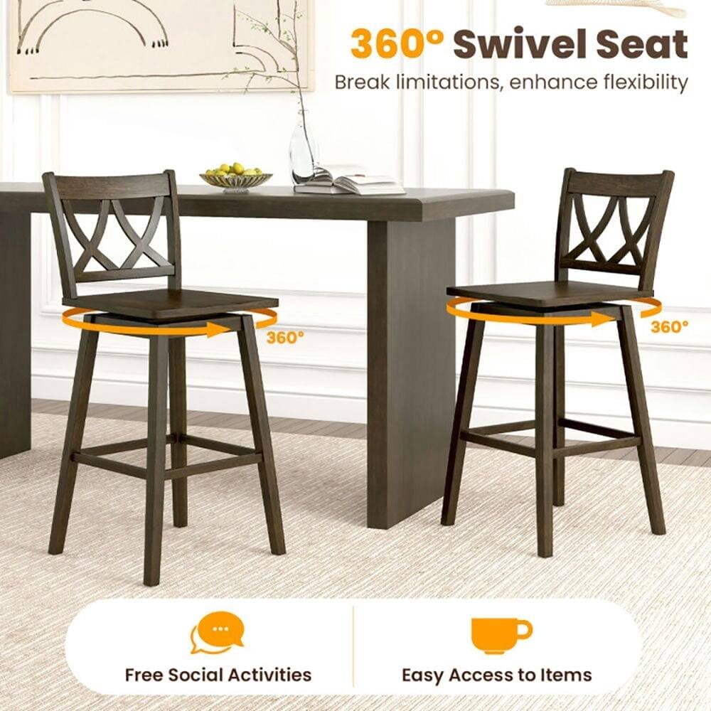 360° Swivel Seat  
Break limitations, enhance flexibility  

Free Social Activities  
Easy Access to Items