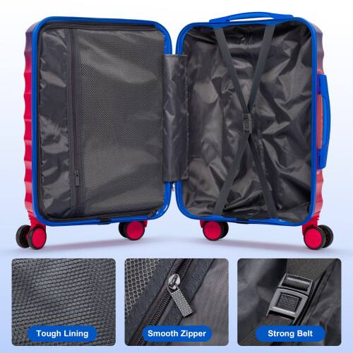 Tough Lining  
Smooth Zipper  
Strong Belt