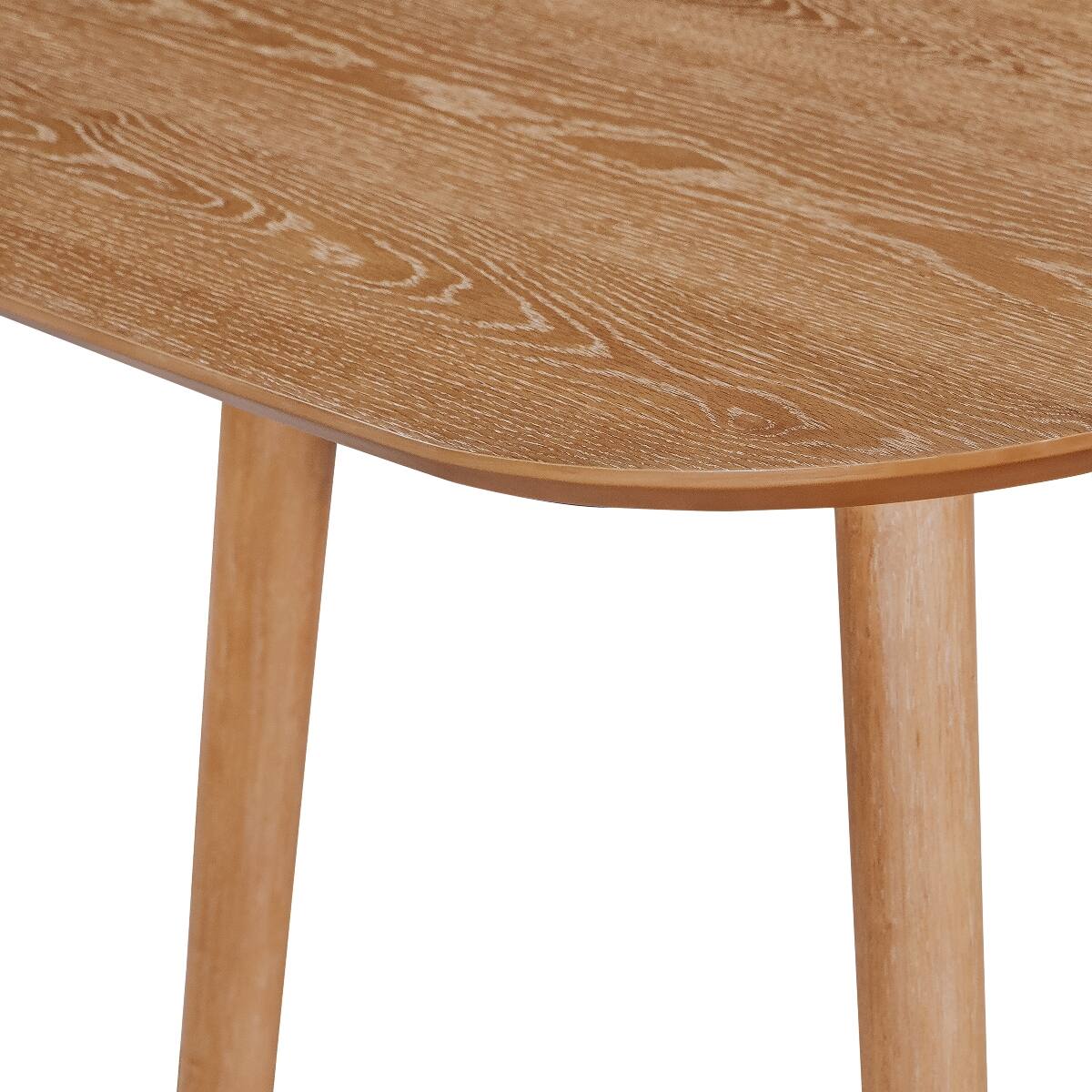 Loheer Square Dining Table for Four, Wood Tone, Mid Century Modern ...