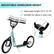 ADJUSTABLE HANDLEBAR HEIGHT
Adjustable height 35.5"-37.75"
Suitable for above 5 years old