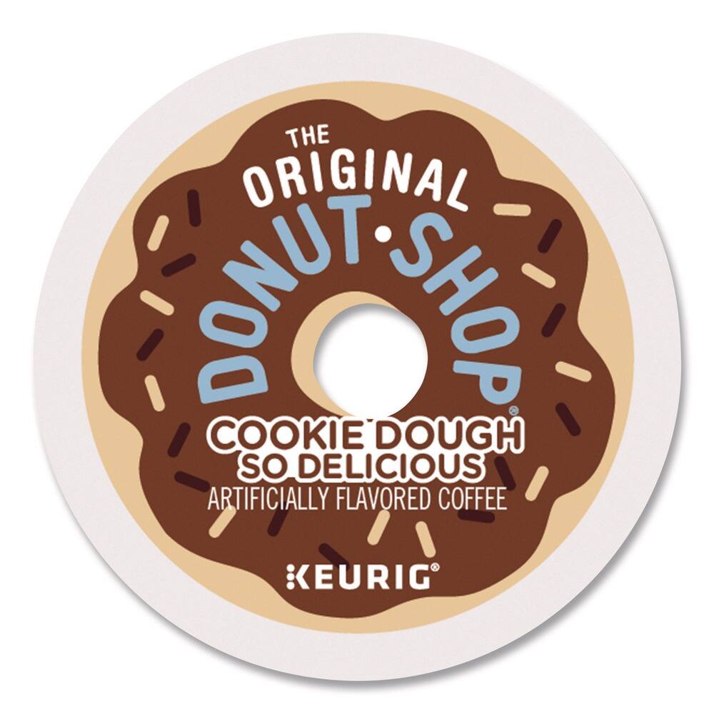 The Original Donut Shop Cookie Dough So Delicious Artifically Flavored Coffee Keurig