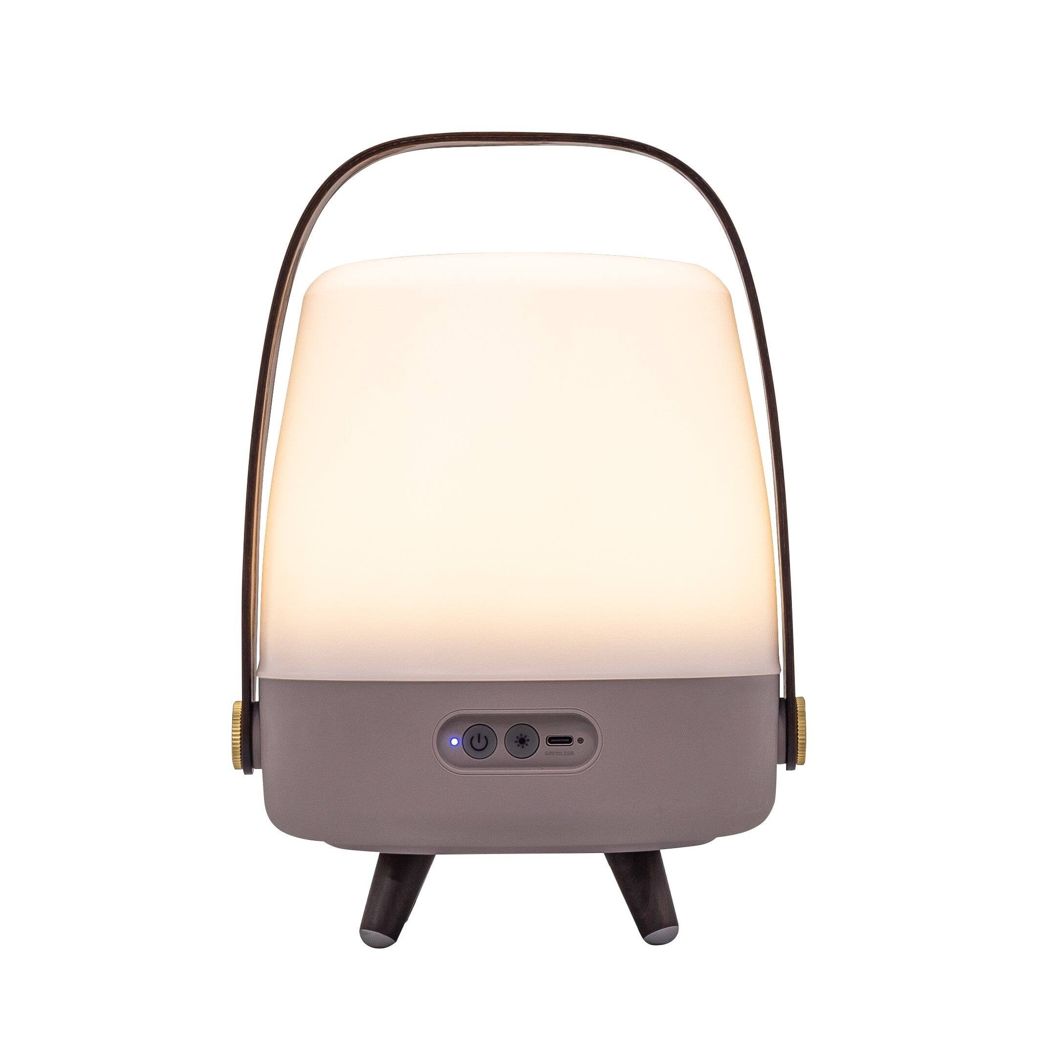 Alt View 9. Kooduu - Lite Up Play Mini- Earth Lamp, Cordless rechargeable indoor/outdoor speaker Lamp, Sound by JBL.