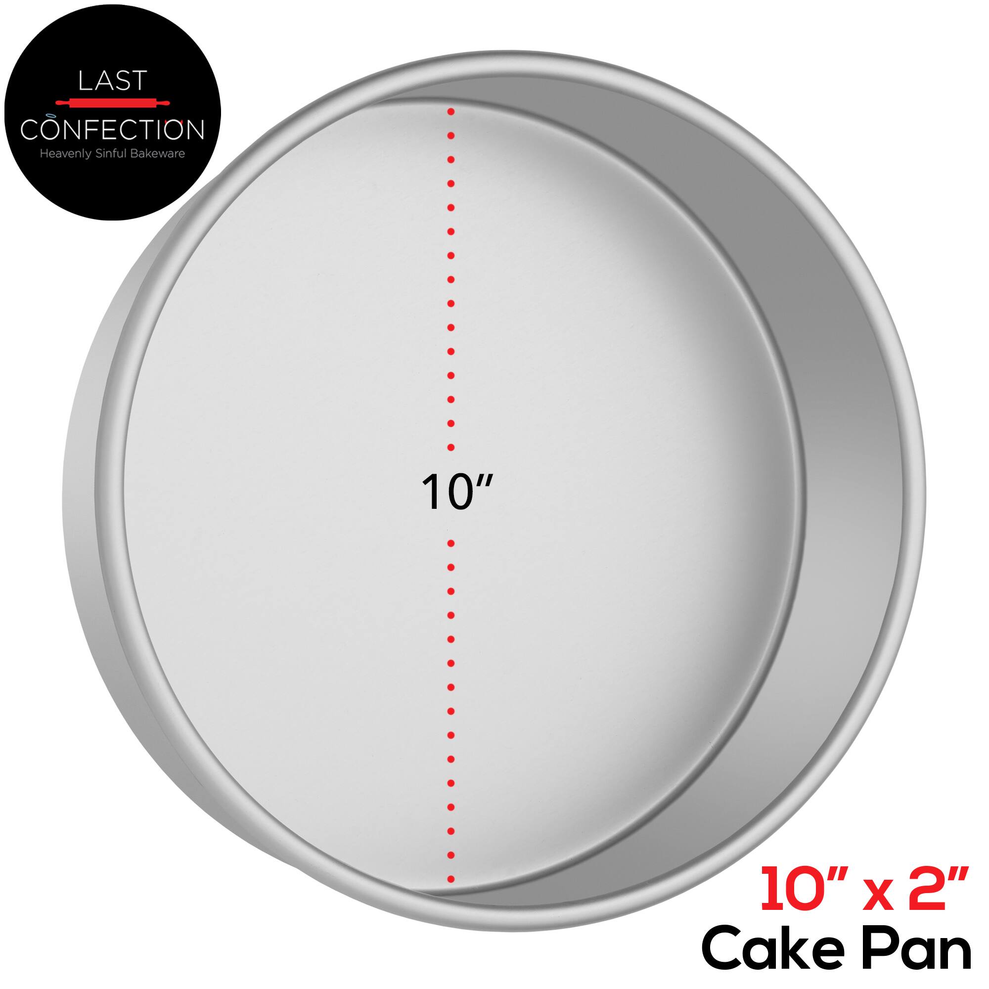 LAST CONFECTION  
Heavenly Sinful Bakeware  
10" x 2" Cake Pan