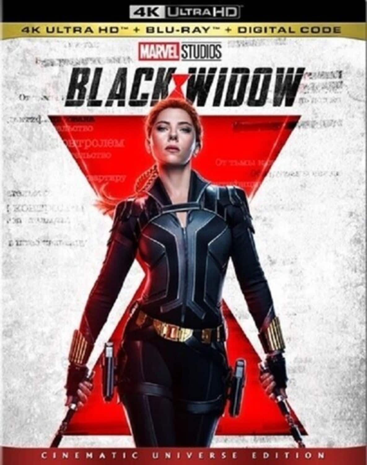 Black Widow  - 4K Blu-Ray