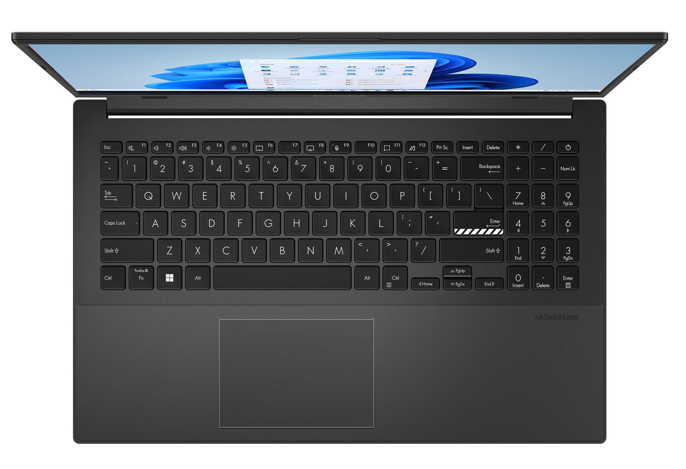 The text on the image is a keyboard layout, which includes the keys for letters, numbers, and symbols. The layout is as follows:

1. Alphanumeric keys: A, S, D, F, G, H, J, K, L, and I.
2. Function keys: F1 to F12.
3. Numeric keys: 1, 2, 3, 4, 5, 6, 7, 8, 9, 0, and the plus and minus signs.
4. Navigation keys: Home, End, Page Up, and Page Down.
5. Modifier keys: Shift, Control (Ctrl), and Alt.
6. Function keys with additional functions: F1 to F12.
7. Numeric keypad: 0, 1, 2, 3, 4, 5, 6, 7, 8, 9, and the plus and minus signs.

This keyboard layout is commonly used in many computer systems, including laptops and desktop computers.