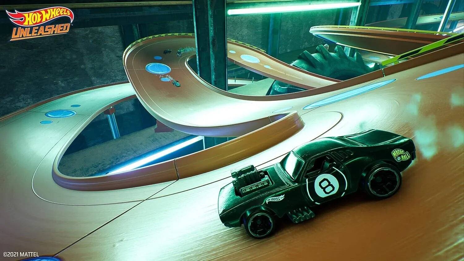 Hot Wheels Unleashed 00. Wes 8 Magic Ball 2021 Mattel