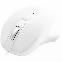 Matias - USB-C PBT Mouse - Cable - USB Type C - Scroll Wheel - 4 Button(s) - Wired - White