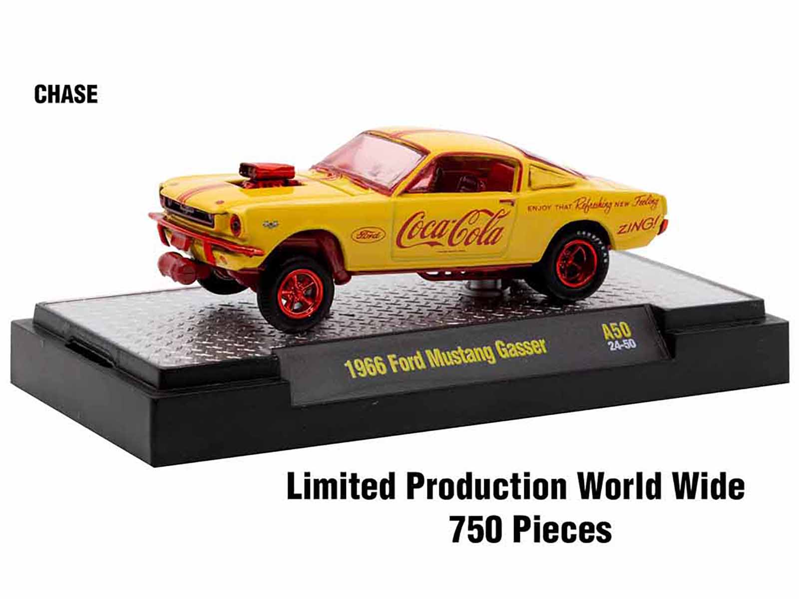 CHASE

1966 Ford Mustang Gasser

Limited Production World Wide
750 Pieces

A50 24-50