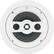 Front Standard. Russound - Acclaim 5 Series 5-1/4" 2-Way In-Ceiling Speakers (Pair) - White.