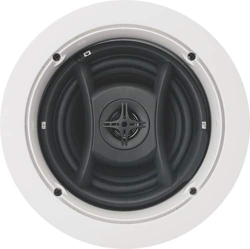 Front Standard. Russound - Acclaim 7 Series 5-1/4" 2-Way In-Ceiling Speakers (Pair) - White.