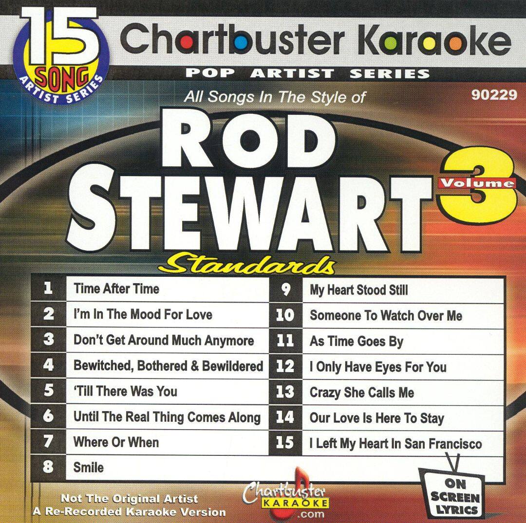 Best Buy Chartbuster Karaoke Rod Stewart, Vol. 3 [CD]