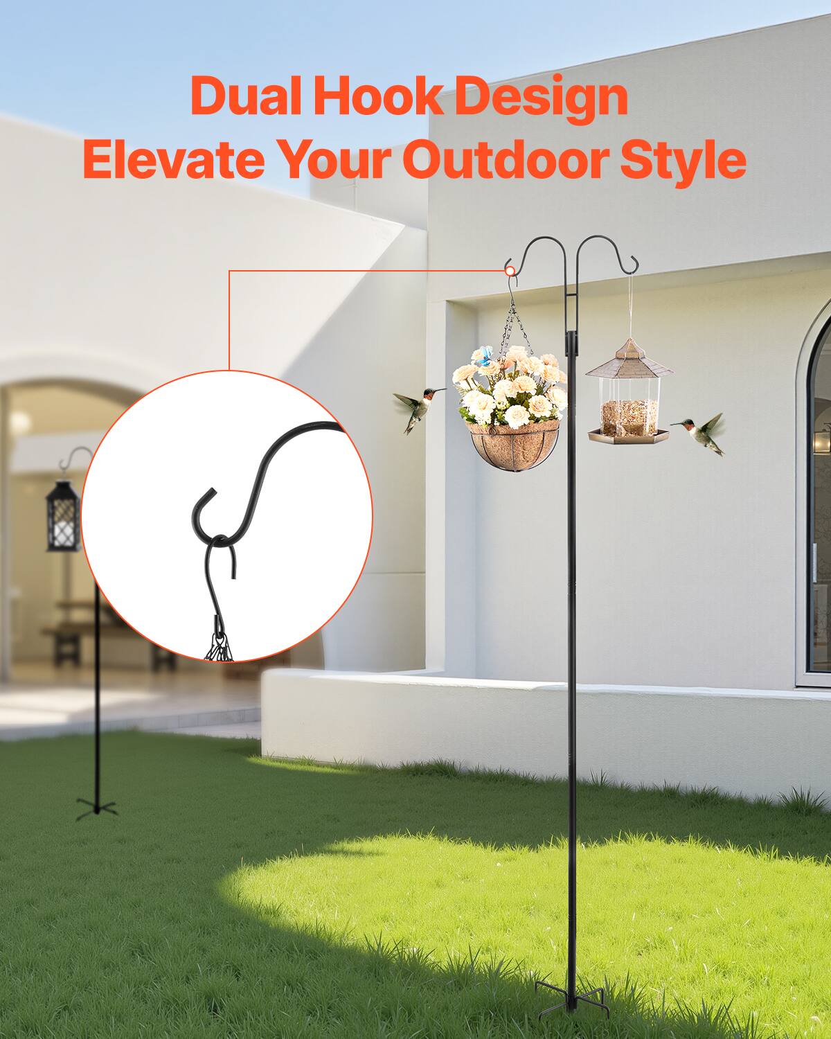 Dual Hook Design  
Elevate Your Outdoor Style