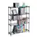 Front. Atlantic - Maxsteel 5-Tier Multimedia Rack - Black.