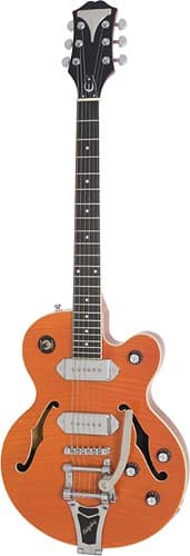 Front Standard. GIBSON GUITAR CORP. - LTD. ED. WILDKAT IN SUNRISE ORANGE.