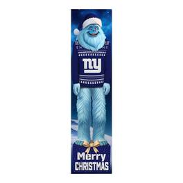 Fan Creations - New York Giants 48" Yeti Christmas Leaner - Multicolor