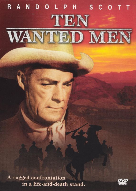 Ten Wanted Men [DVD] [1954]