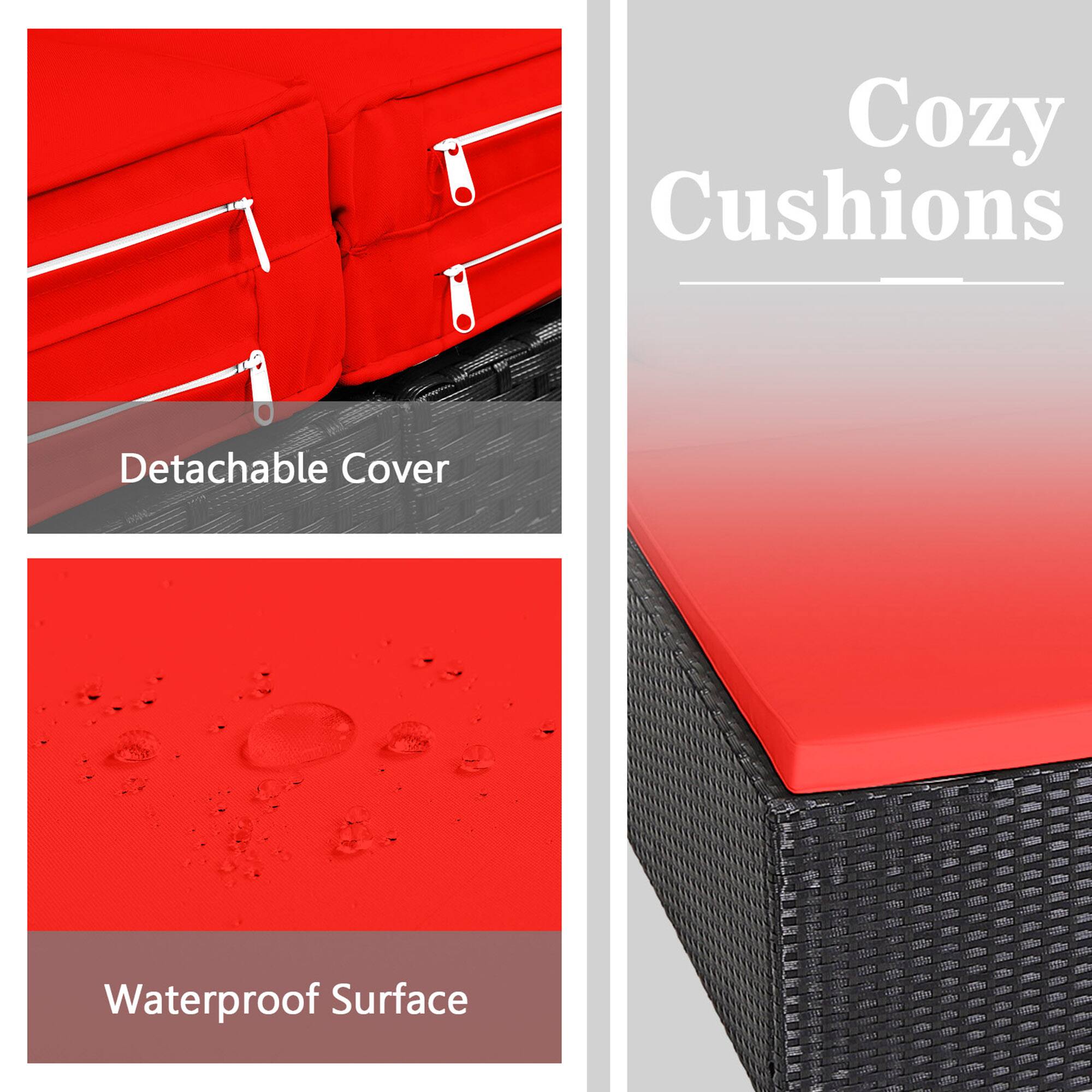 Cozy Cushions

- Detachable Cover
- Waterproof Surface