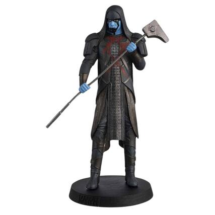 Front. Marvel - Eaglemoss Marvel Movie Collection 1:16 Figurine | Ronan The Accuser - Black.