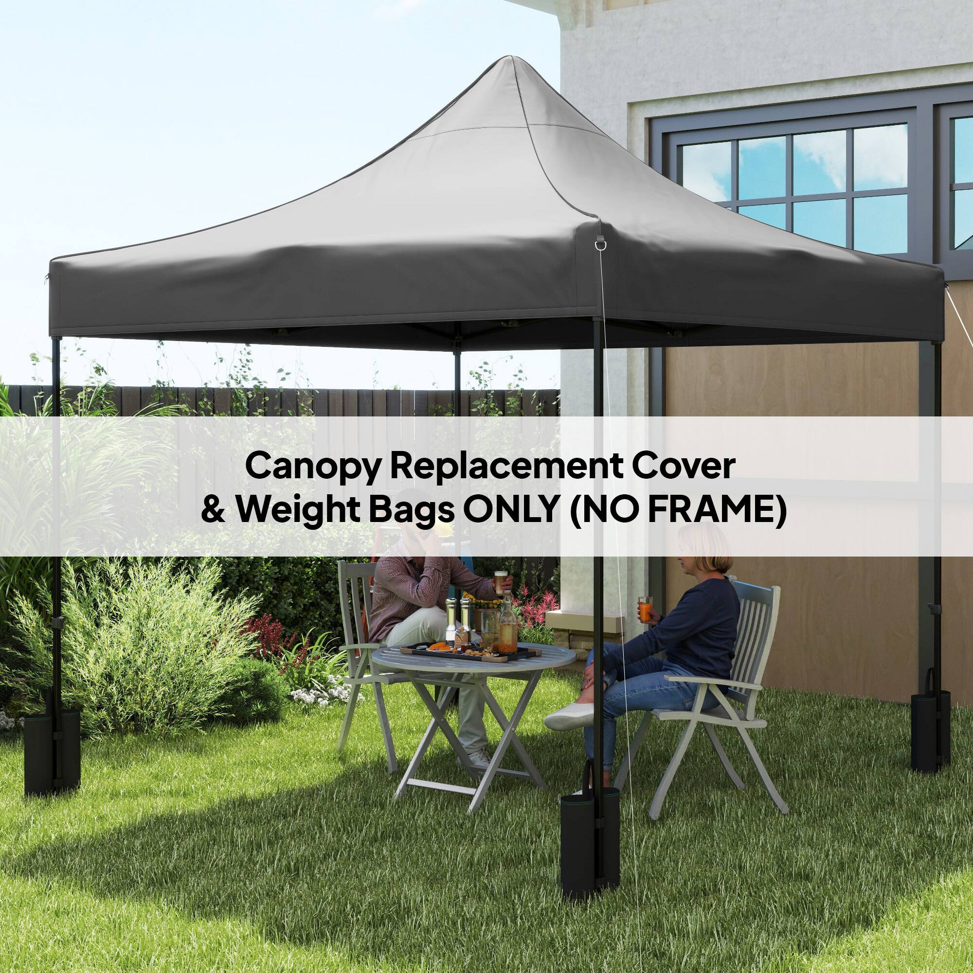 Canopy Replacement Cover & Weight Bags ONLY (NO FRAME)
