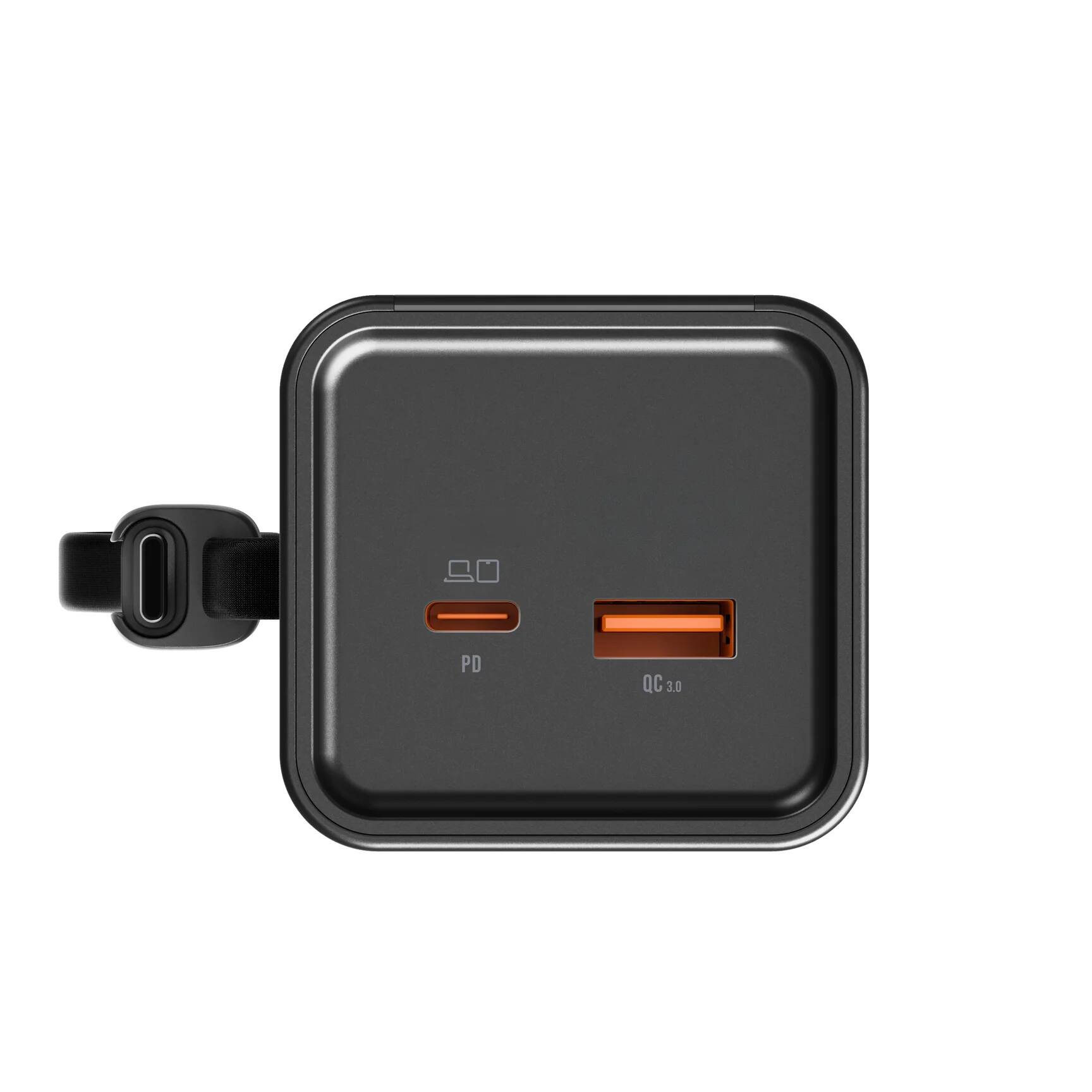 Back. ReelCharge - ReelCharge ReelPro 200W 27,000 mAh Power Bank Portable Charger 140W USB C (Gray).