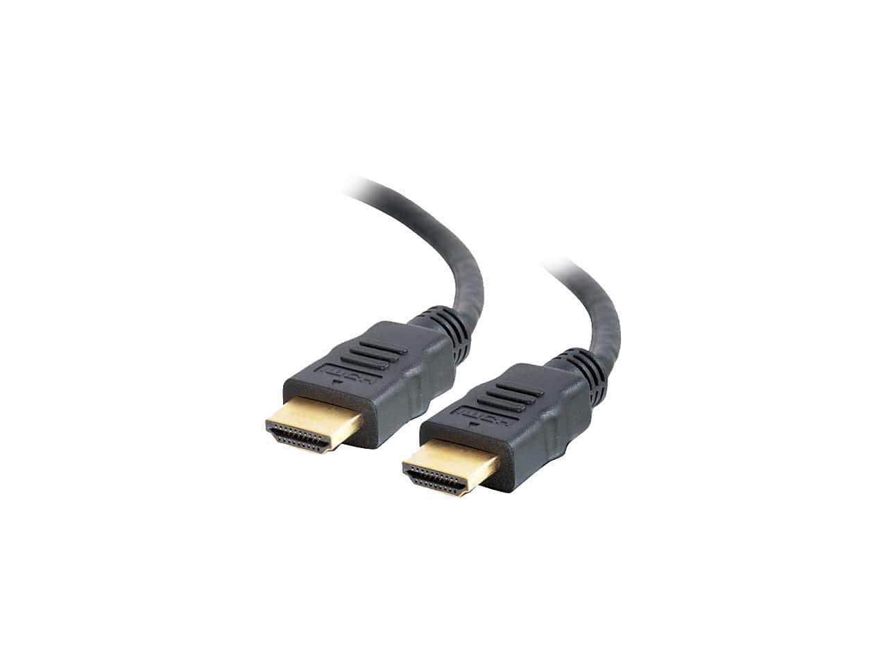 Cables to Go - C2G 50609 HDMI Cable with Ethernet for 4K, 5ft - Black