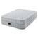 Front. Intex - Intex 64489ED Dura Beam Supreme Air Flow Inflatable Velvetaire Soft Airbed Mattress w/Built in Pump & Portable Storage C - None.
