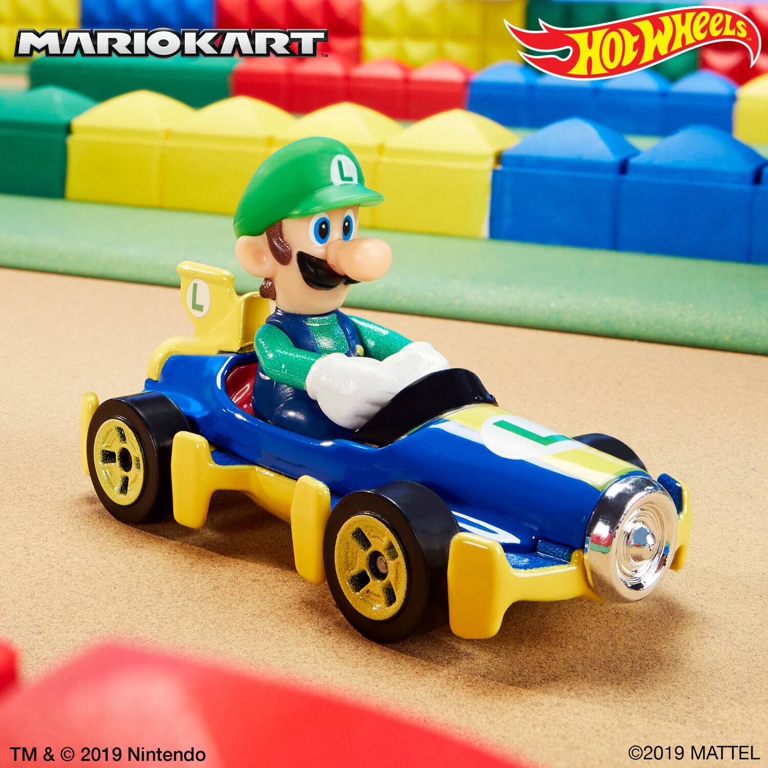 Mattel Hot Wheels 1:64 Mario Kart 8 Piece C Assortment (Nintendo