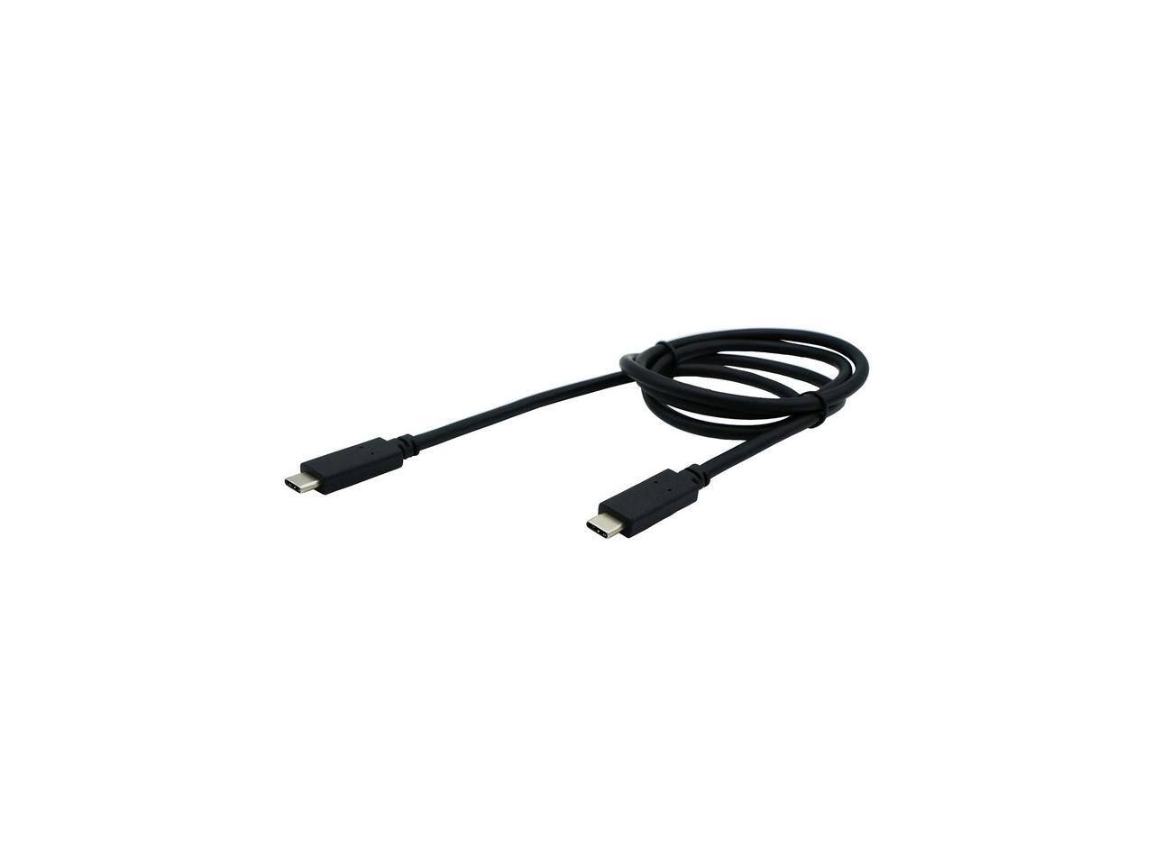 Alt View 4. Visiontek - VisionTek USB C to USB C Coaxial 1 Meter Cable M/M 901269.