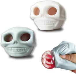 Link - Halloween Skull Squishy Ball for Stress Relief - Multicolored
