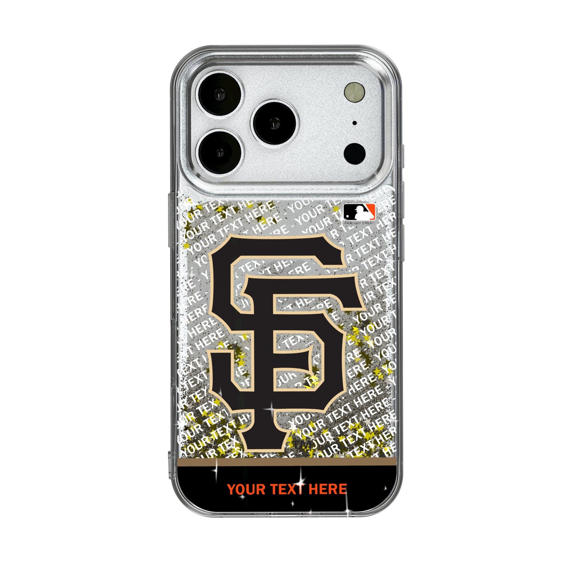 Keyscaper - MLB - San Francisco Giants iPhone Personalized Glitter Case - 16 - Multicolor price history on PriceWatchPro