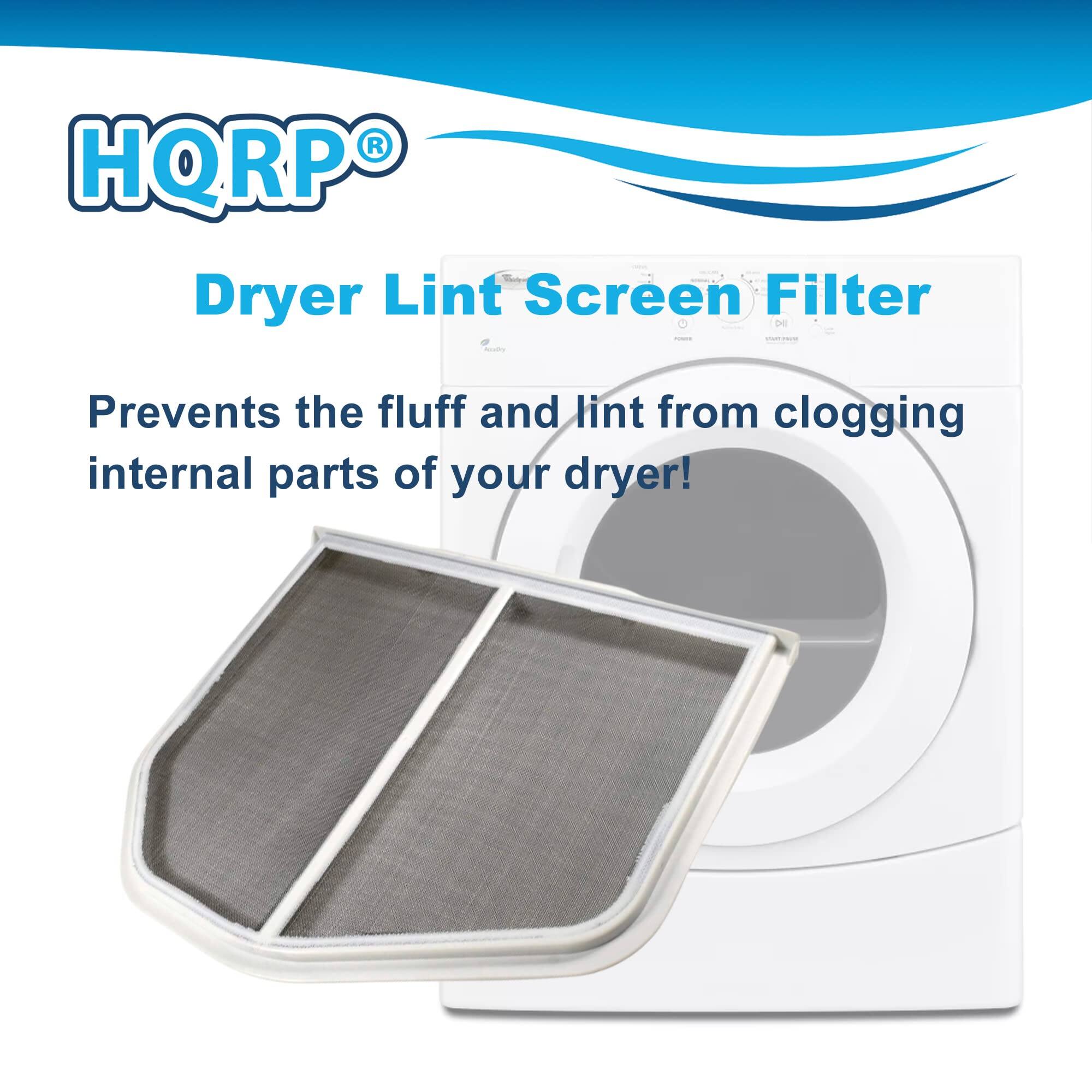 HQRP Dryer Lint Screen Filter Replacement for Whirlpool Maytag Kenmore ...