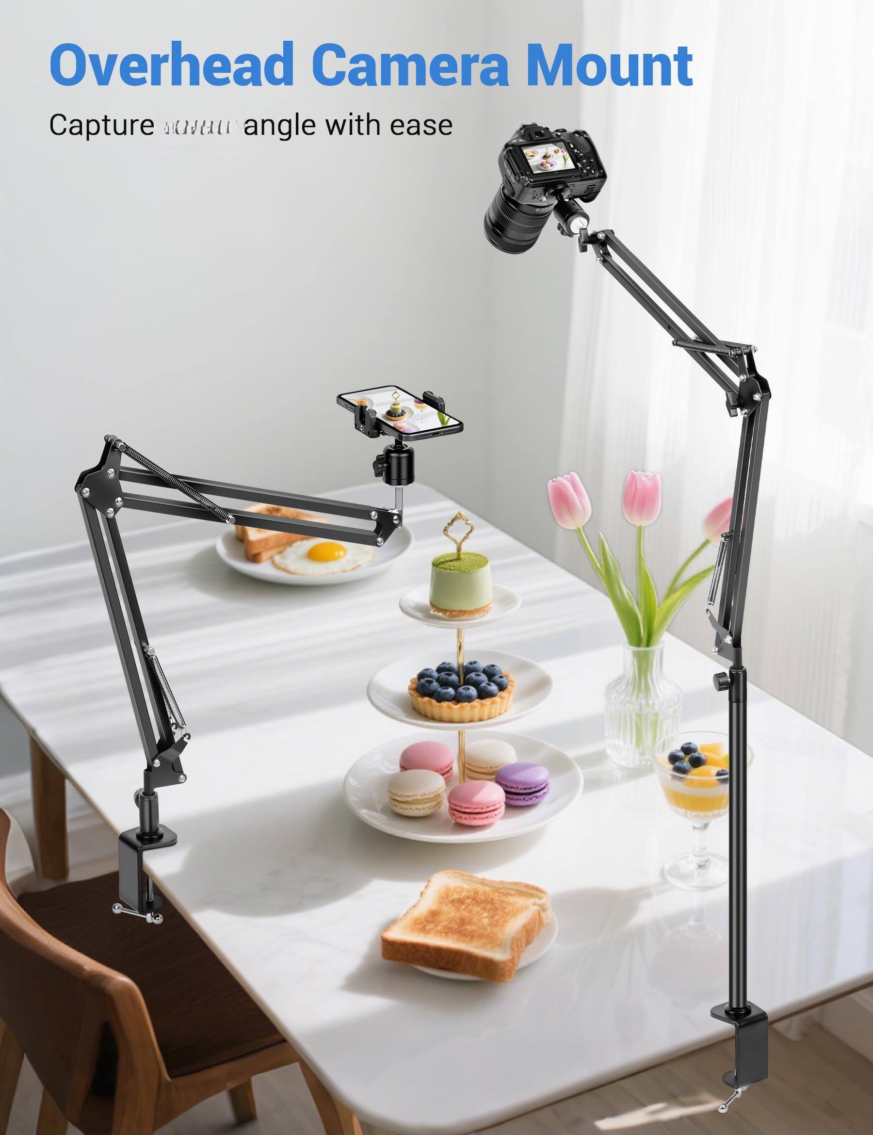 Overhead Camera Mount

Capture a 45-degree angle with ease