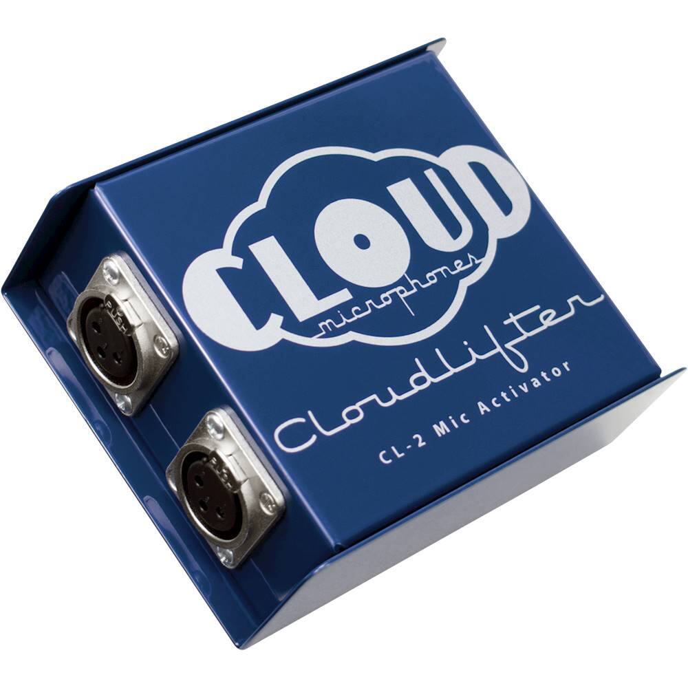 Alt View 15. Cloud Microphones - Cloudlifter 2.0-Ch. Microphone Amplifier - Blue/White.