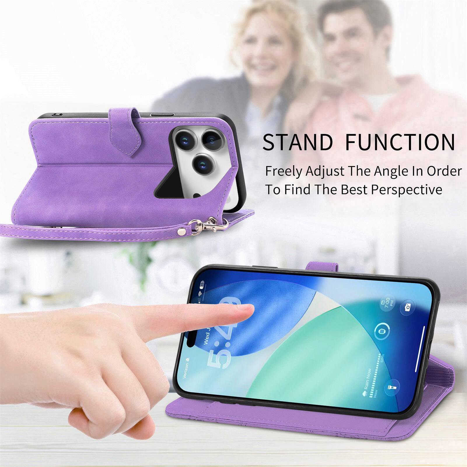 STAND FUNCTION  
Freely Adjust The Angle In Order To Find The Best Perspective

Verizon  
Wed 5:4  
Now Rain  
new  
000