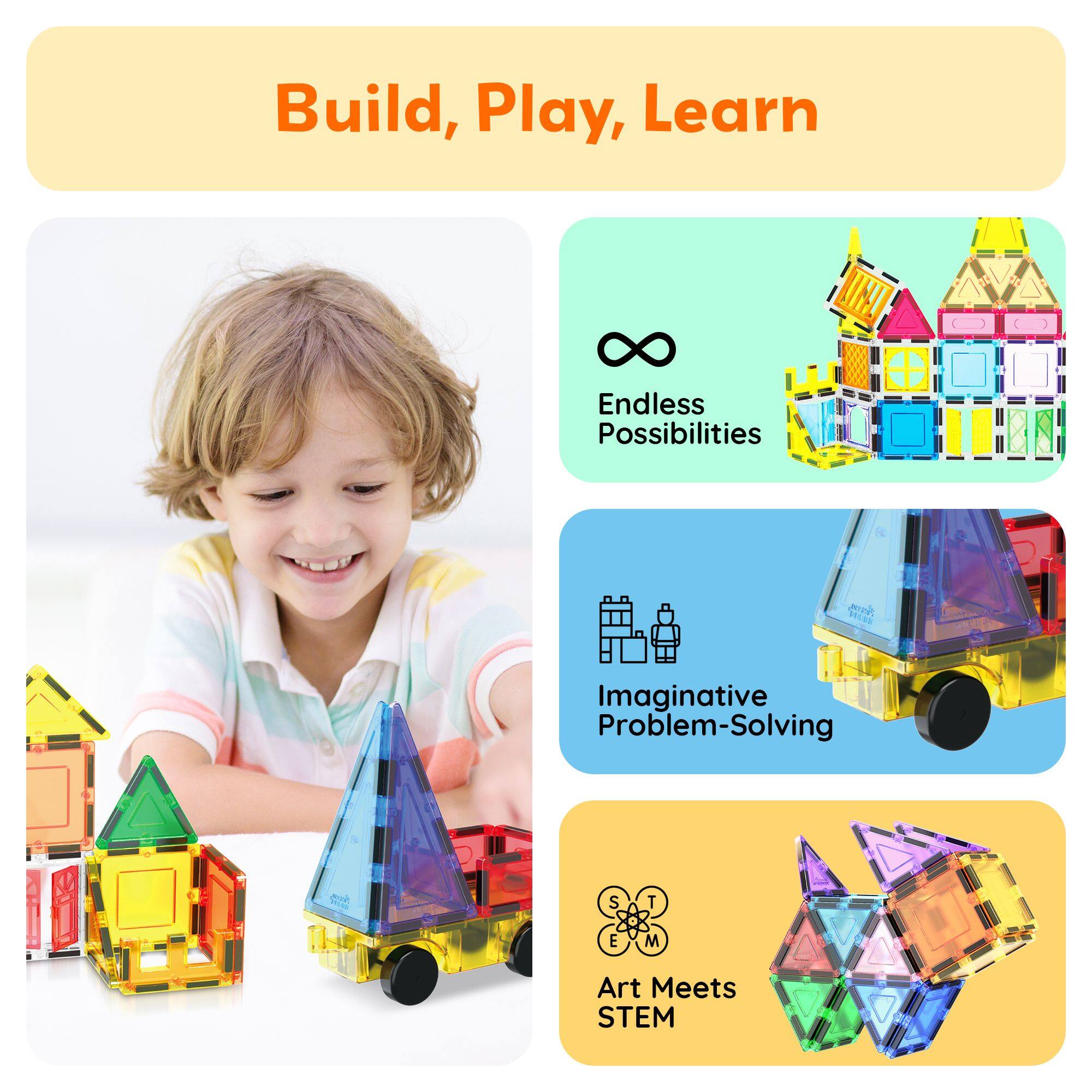 Build, Play, Learn

Endless Possibilities

Imaginative Problem-Solving

Art Meets STEM