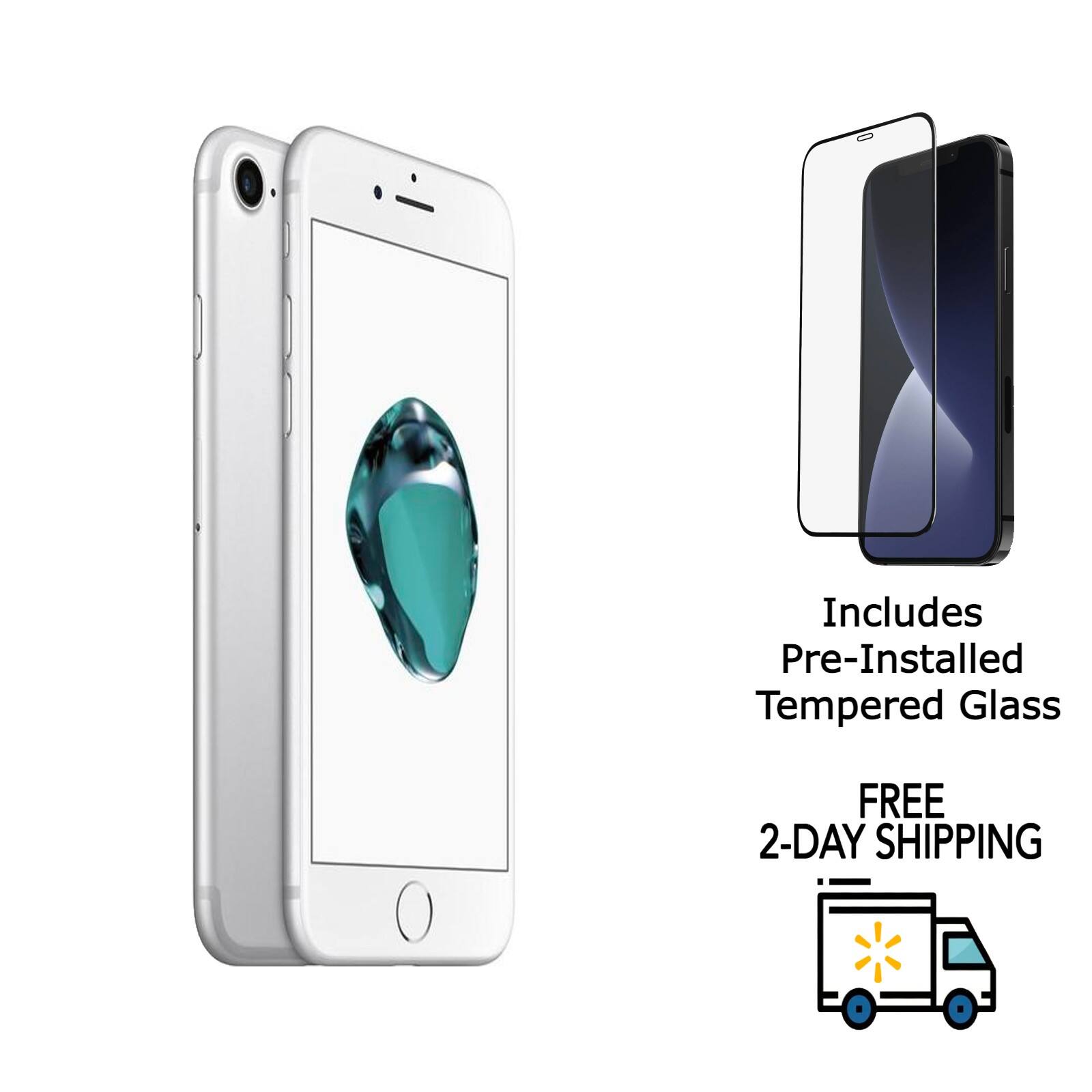 Includes Pre-Installed Tempered Glass  
FREE 2-DAY SHIPPING