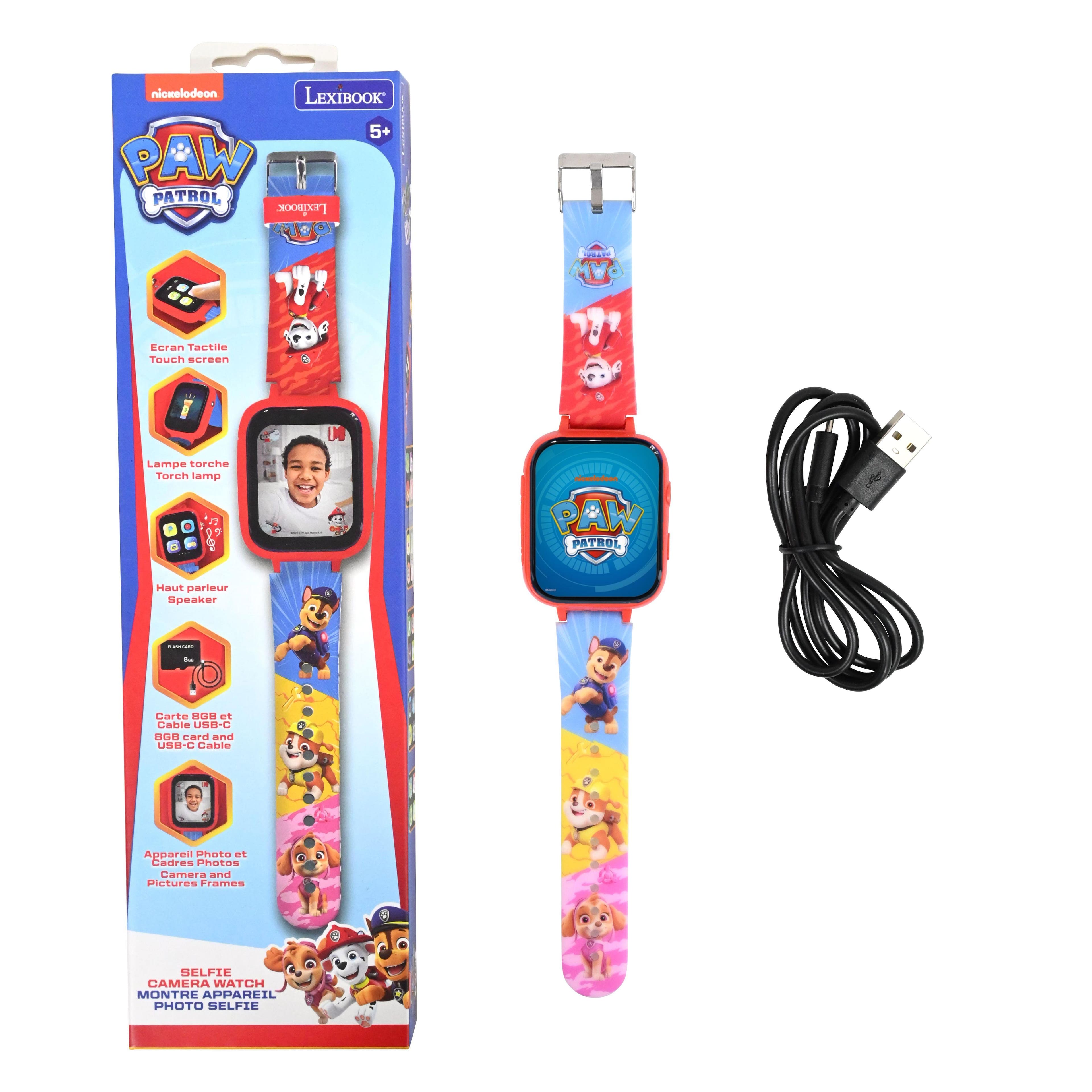Lexibook - Paw Patrol Camera Digital Watch with 8GB memory card - Black - (2024)